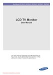 Samsung SyncMaster B2330HD User Guide Manual