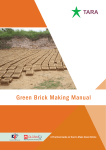 Green Brick Making Manual.indd - Knowledge Partnership Programme