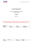 Product Specification GSD-802S