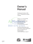 Owner`s Manual - GE Appliances
