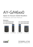 AY-G/H6xx0 Installation and User Manual