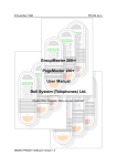 GroupMaster 200+/ PageMaster 200+ User Manual Bell System