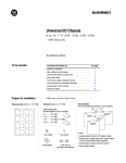 1771-2.210, Universal I/O Chassis, Installation Data