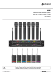 6 Channel UHF Wireless System