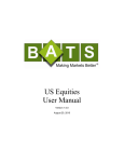 User Manual - BATS Exchange