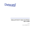 SD260 Printer User Manual