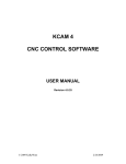 kcam 4 cnc control software user manual