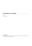 F6 Products User Manual