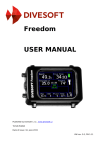 Divesoft Freedom User Manual