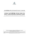 using safertos from rom on stellaris microcontrollers