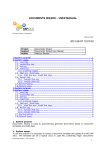 DOCUMENTS WIZARD – USER MANUAL 2012-08-07