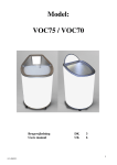 Model: VOC75 / VOC70