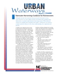 Guidance for Homeowners - Water Resources Research Center