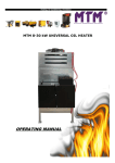 MTM 8-30 kW UNIVERSAL OIL HEATER