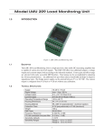 Model 5600 User`s Manual