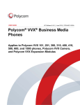 Polycom VVX Business Media Phones User Guide