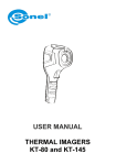 USER MANUAL THERMAL IMAGERS KT-80 and KT-145