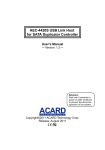 Manual - ACARD Technology Corp.