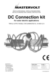 DC Connection kit for solar electric applications