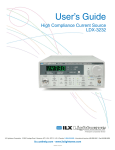 LDX-3232 Device-Dependent Commands