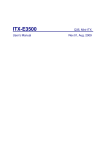 ITX-E3500 User`s Manual Rev01