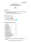 Newton`s Second Law P-4