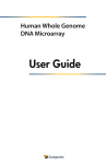 Using Human Microarray