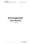 MYD-SAMA5D3X User Manual