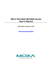 NPort W2150A/W2250A Series User`s Manual