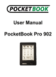 User Manual PocketBook Pro 902