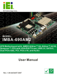IMBA-690AM2 Motherboard User Manual