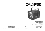 Calypso- user manual V1,0