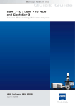 Operating Manual LSM 710 and ConfoCor 3