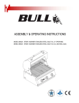 ASSEMBLY & OPERATING INSTRUCTIONS