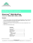 Direct-zol RNA MiniPrep - Pomona Research Server