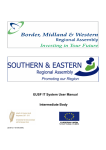 EUSF IT System User Manual Intermediate Body