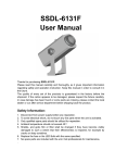 SSDL-6131F User Manual