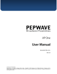 PePWave PolePoint User Manual
