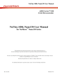NuTiny-SDK-Nano130 User Manual