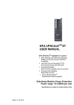 DPA UPSCALE ST USER MANUAL