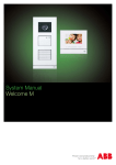 System Manual Welcome M