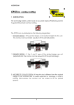 OPOS for contour cutting