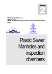 User`s manual of Plastic Sewer Manholes and Inspection Chambers