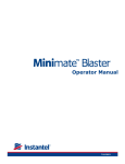 716U3001 Rev 03 - Minimate Blaster Operator Manual