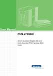 User Manual PCM-27D24DI - download.advantech.com