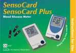 SensoCard user manual