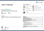 User manual - Check