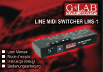 LINE MIDI SWITCHER LMS