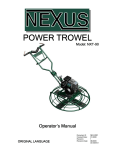 POWER TROWEL POWER TROWEL