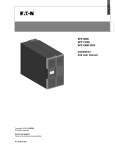 9PX 8000 9PX 11000 9PX EBM 240V Installation and user manual